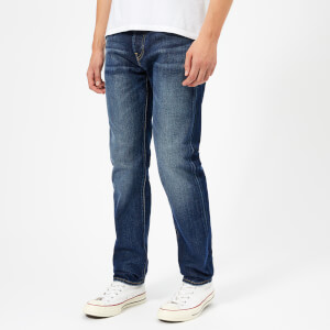 Edwin Men's ED-80 Slim Tapered Rainbow Selvage Denim Jeans - Hikaru Wash