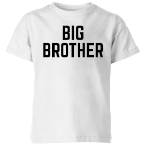 My Little Rascal Big Brother Kids' T-Shirt - White