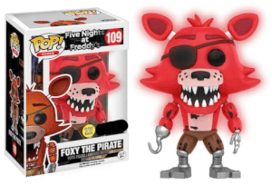 Five Nights at Freddy's GITD Foxy EXC Pop! Vinyl Figure