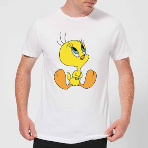 T-Shirt Homme Titi Assis Looney Tunes - Blanc