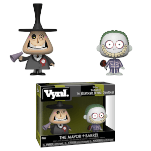 Disney The Nightmare Before Christmas Mayor and Barrel Vynl.