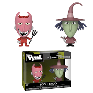 Nightmare Before Christmas Lock and Shock Vynl.