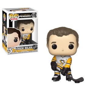 NHL Penguins - Evgeni Malkin Away Jersey Pop! Vinyl Figure