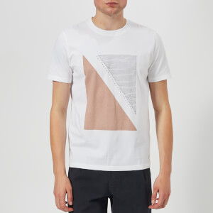 Folk Men's Quota T-Shirt - White Plaster Pink