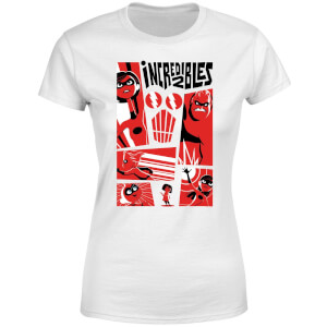 The Incredibles 2 Poster Women's T-Shirt - White