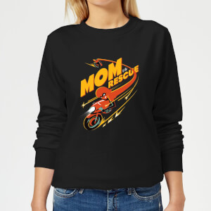 The Incredibles 2 Mom To The Rescue Women's Sweatshirt - Black