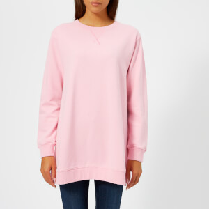 MM6 Maison Margiela Women's Oversized Sweatshirt - Barbie Pink