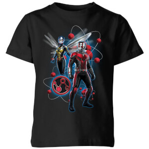 Ant-Man And The Wasp Particle Pose Kinder T-Shirt - Schwarz