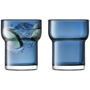 LSA Utility Tumblers - 300ml - Sapphire - Set of 2