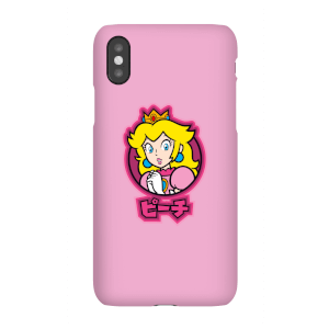 Nintendo Super Mario Peach Kanji Telefoonhoesje