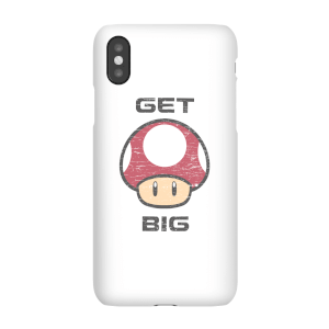 Nintendo Super Mario Get Big Mushroom Telefoonhoesje