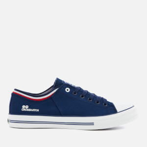 Crosshatch Men's Rotherham Plimsolls - Estate Blue