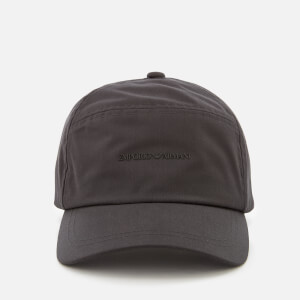 Emporio Armani Men's Logo Baseball Cap - Grey
