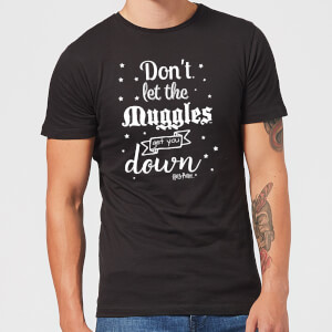 T-Shirt Homme Ne te Laisse pas Faire par les Modus - Harry Potter - Noir