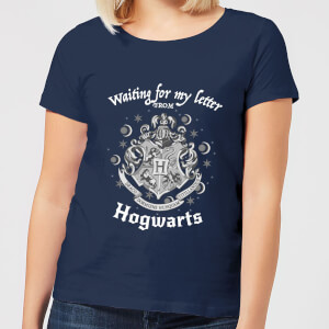 Harry Potter Waiting For My Letter Dames T-shirt - Navy