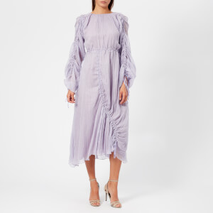 Preen By Thornton Bregazzi Women's Pleated Patricia Dress - Lilac