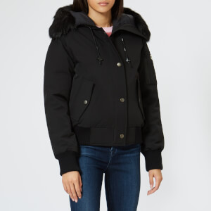 KENZO Women's Technical Short Bomber Coat - Black