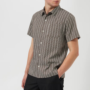 A.P.C. Men's Chemise Wonder Shirt - Marron Fonce