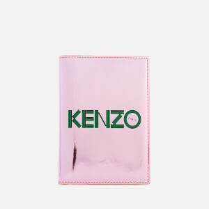 KENZO Women's Logo Passport Holder - Faded Pink