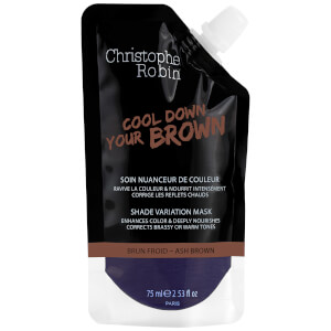 Christophe Robin Shade Variation Mask - Ash Brown Pocket