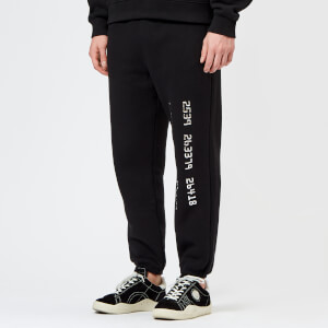 Alexander Wang Men's Credit Card Decal Sweatpants - Black