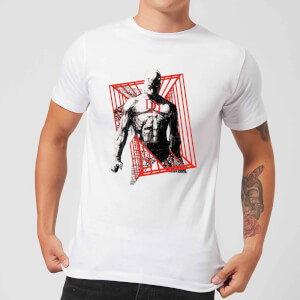T-Shirt Homme Daredevil Cage - Marvel Knights - Blanc