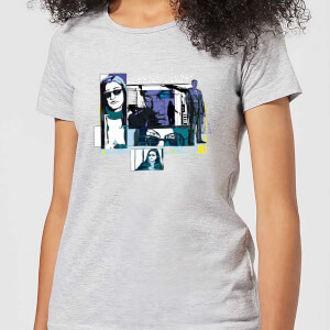 Marvel Knights Jessica Jones Comic Panels Women's T-Shirt - Grey