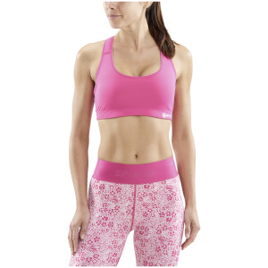Skins DNAmic Flux Sports Bra - Pink