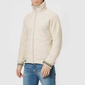 Nigel Cabourn X Peak Performance 2.0 Men's Wool Fleece Jacket - Mountain Stone