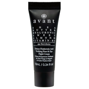 Avant Skincare Deluxe Hyaluronic Acid Vivifying Face and Eye Night Cream Travel Size 10ml Avant Skincare Deluxe Hyaluronic Acid Vivifying Face and Eye Night Cream Travel Size 10ml