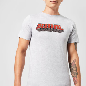 Marvel Deadpool Logo Men's T-Shirt - Grey
