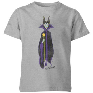 T-Shirt Enfant Disney Maléfique Belle au Bois Dormant - Gris