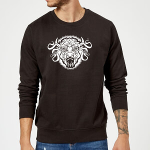 American Gods Buffalo Head Trui - Zwart