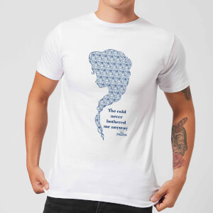 Frozen The Cold Never Bothered Me Anyway T-shirt - Wit