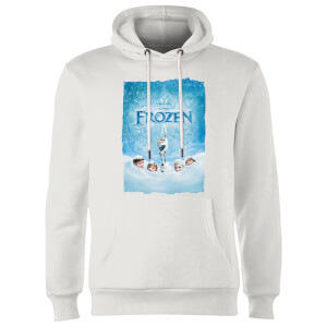 Disney Frozen Snow Poster Hoodie - White