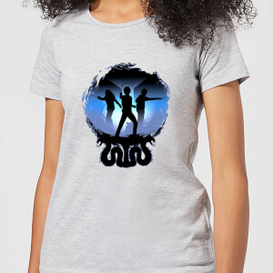 T-Shirt Femme Silhouette de Bataille - Harry Potter - Gris
