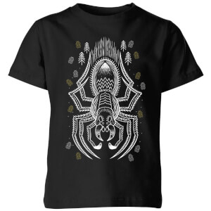 Harry Potter Aragog Line Art Kids' T-Shirt - Black