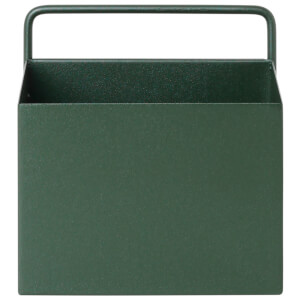 Ferm Living Wall Box - Square - Dark Green