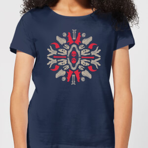 Natural History Museum Dinosaurs And Fossils Women's T-Shirt - Navy