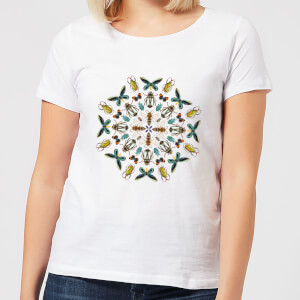 Natural History Museum Bugs And Bees Women's T-Shirt - White