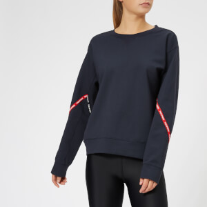 The Upside Women's Bardot Crew Neck Sweatshirt - Indigo