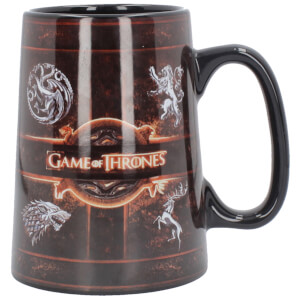 Game Of Thrones Rostfarbenen Keramik Siegel Krug Mygeekbox