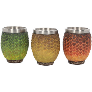 Game of Thrones Dragon Egg Shotglazen