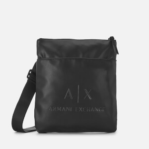 Armani Exchange Men's PU Cross Body Bag - Black