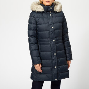 tommy hilfiger tyra down coat midnight