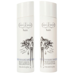 Percy & Reed Splendidly Silky Moisturising Shampoo and Conditioner Duo 2 x 250ml