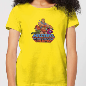 He-Man Masters Of The Universe Multi Character Women's T-Shirt - Pink