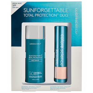 Colorescience Sunforgettable Total Protection Duo Kit SPF50 (Worth $104.00)