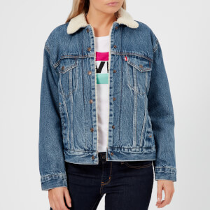 Levi's Women's Ex-Boyfriend Sherpa Trucker Jacket - Addicted To Love