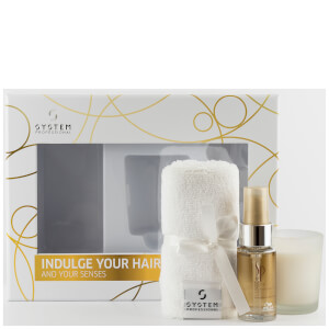 System Professional Luxe Oil, Candle & Turban Bundle (Free Gift) System Professional Luxe Oil, Candle & Turban Bundle (Free Gift)